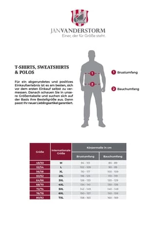 JAN VANDERSTORM T-Shirt OFFE Grau – Bild 8