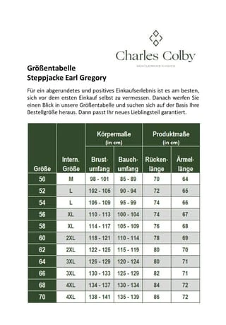 Charles Colby Steppjacke EARL GREGORY Grün – Bild 8